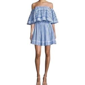 Nicholas Off the Shoulder Sun Dress